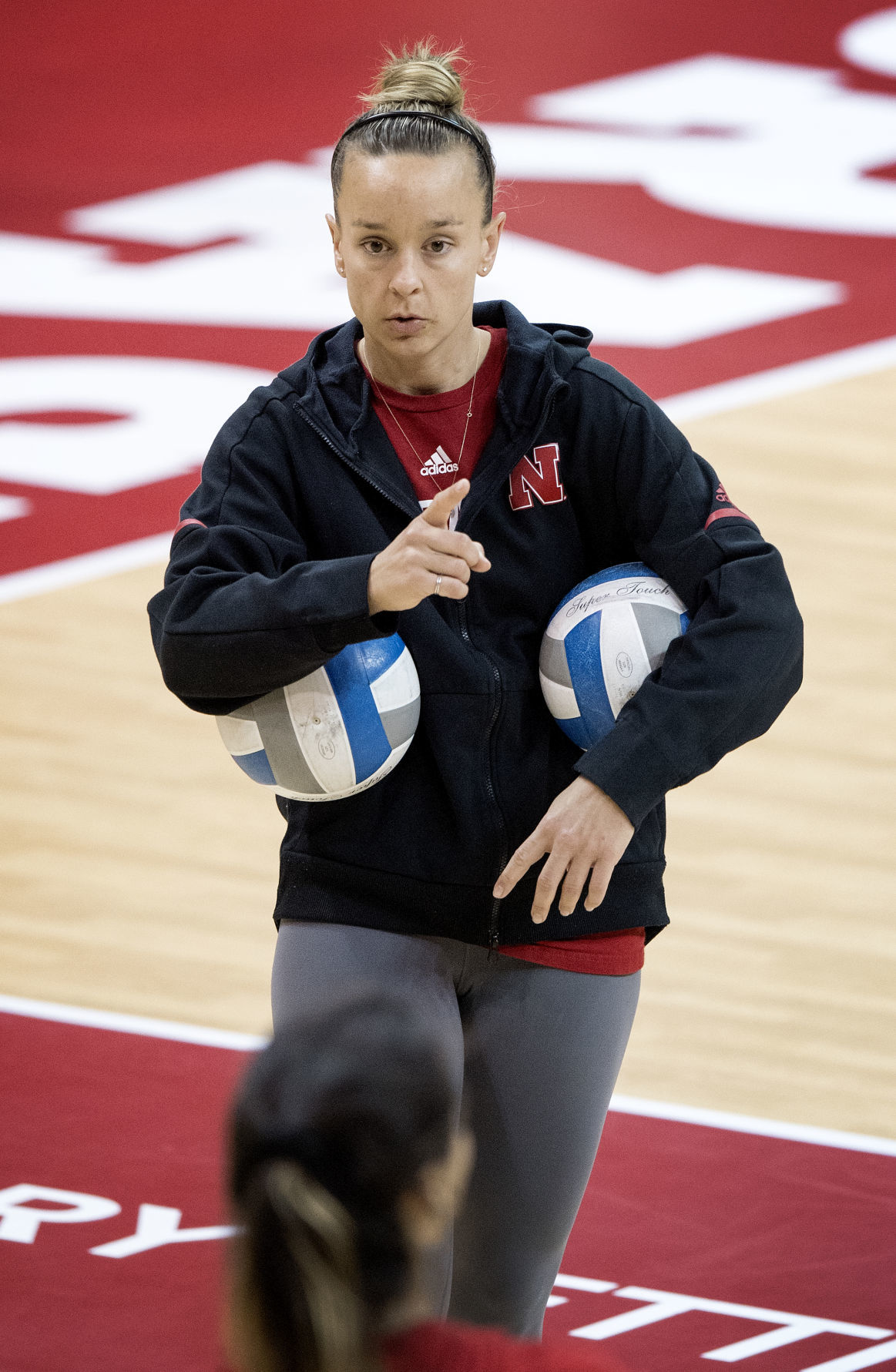Nebraska Volleyball Spring Practice, 3.29